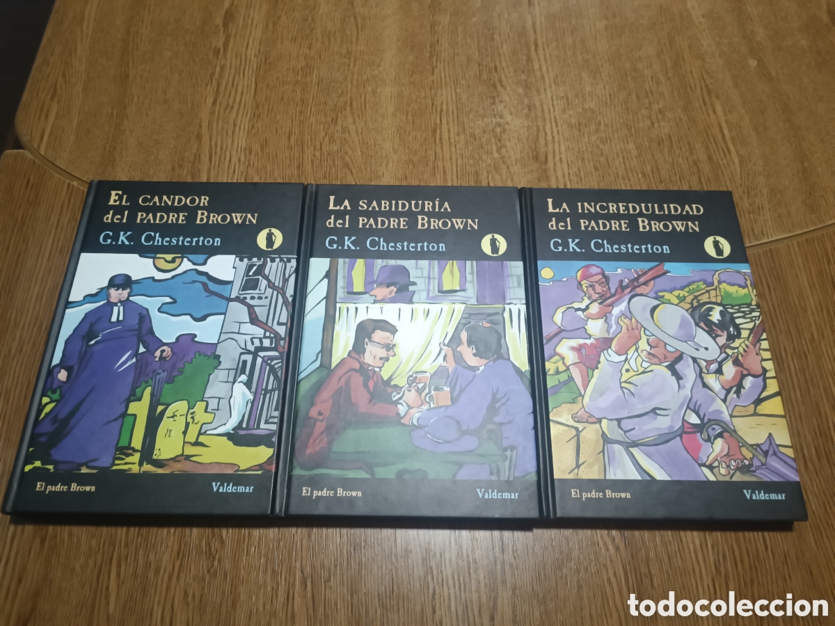 Libros de segunda mano: G.K. CHESTERTON. EL CANDOR LA SABIDUR&Iacute;A LA INCREDULIDAD DEL PADRE BROWN. VALDEMAR