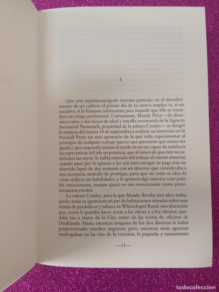 Libros de segunda mano: EL PECADO ORIGINAL. P.D. JAMES - Foto 7