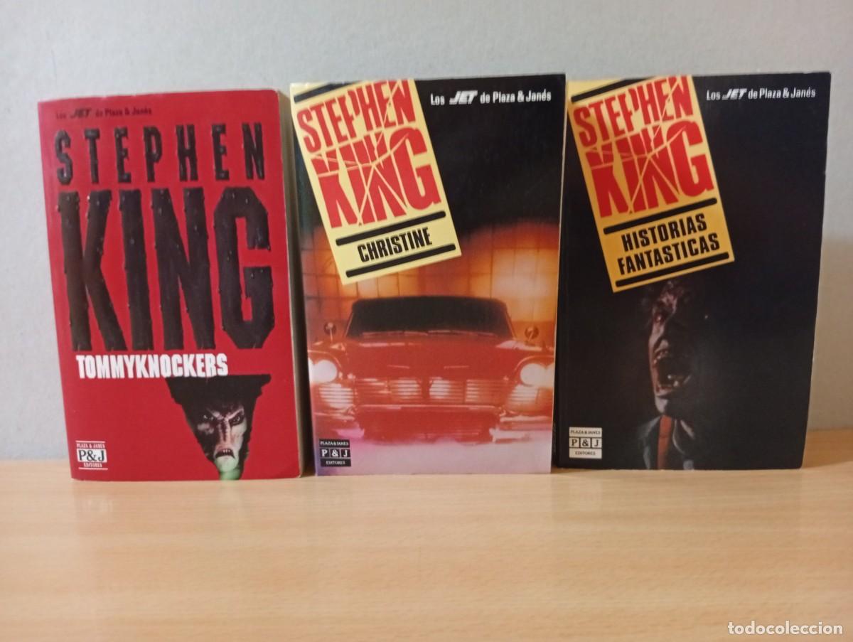 Libros de segunda mano: LOTE &rdquo;A&rdquo; DE 3 NOVELAS DE STEPHEN KING
