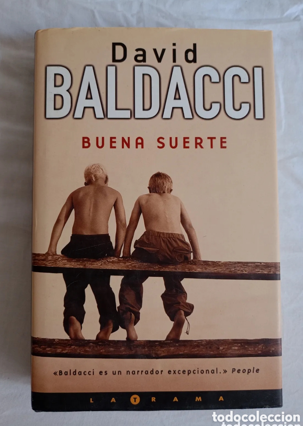 Libros de segunda mano: David BALDACCI BUENA SUERTE Baldacci es un narrador excepcional. People L A R AM A