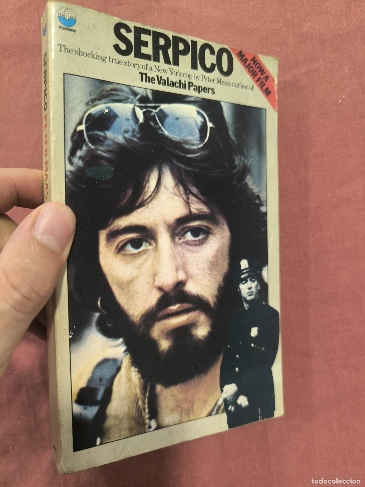 Libros de segunda mano: Libro Serpico &ndash; Peter Maas The Valachi Papers Novela en Ingl&eacute;s Coleccionismo