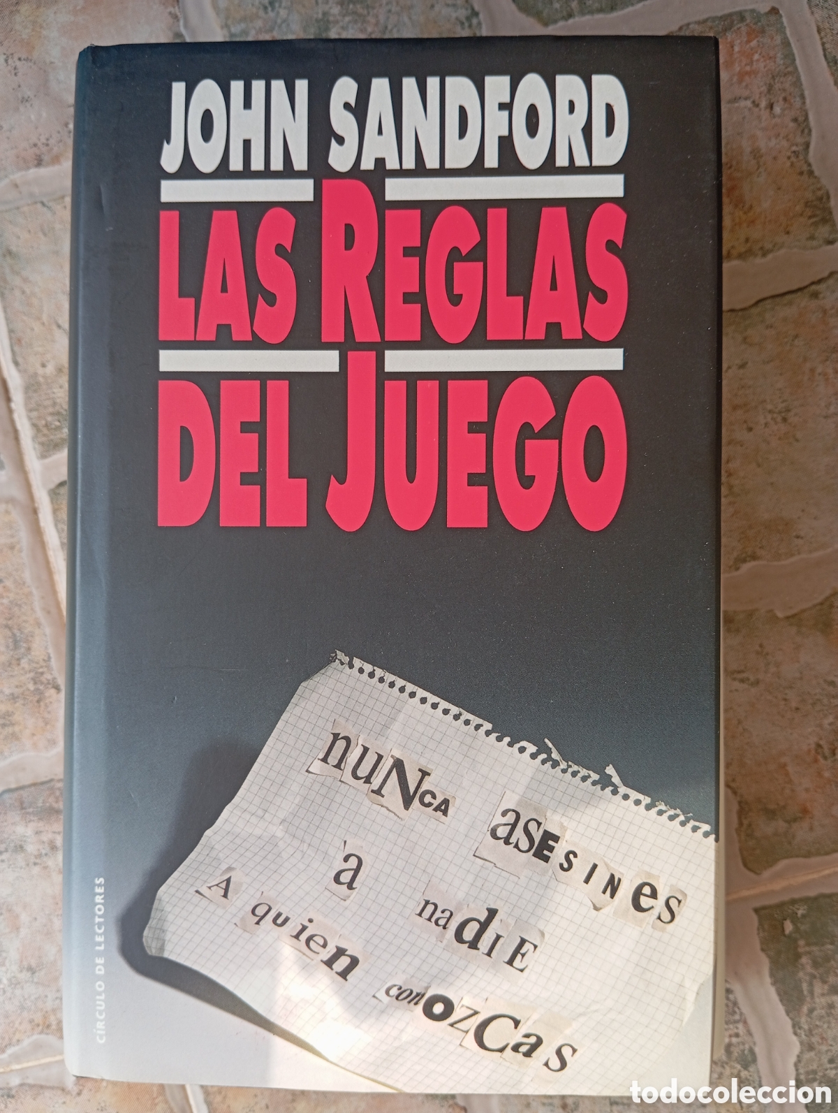 Libros de segunda mano: LAS REGLAS DEL JUEGO - JOHN SANDFORD