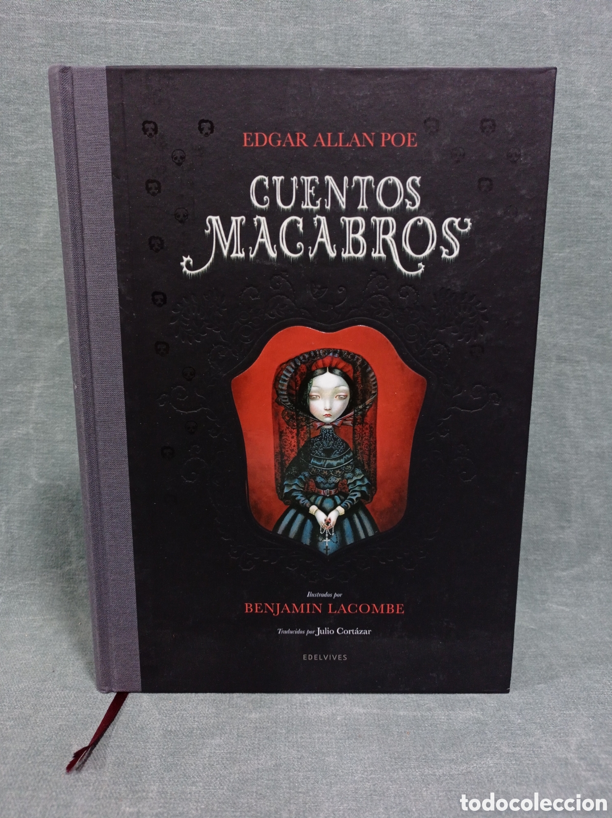 Libros de segunda mano: CUENTOS MACABROS - EDGAR ALLAN POE - ILUSTRADOS POR BENJAM&Iacute;N LACOMBE - EDELVIVES