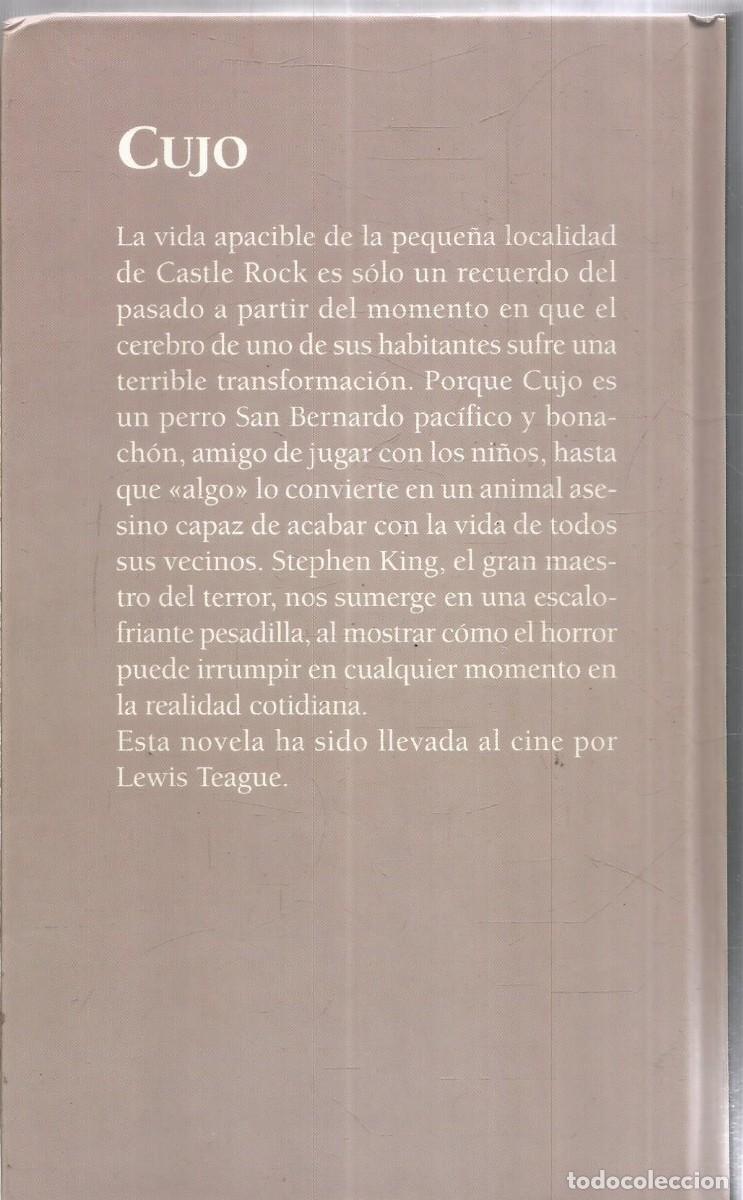 Libros de segunda mano: STEPHEN KING. CUJO. RBA - Foto 2