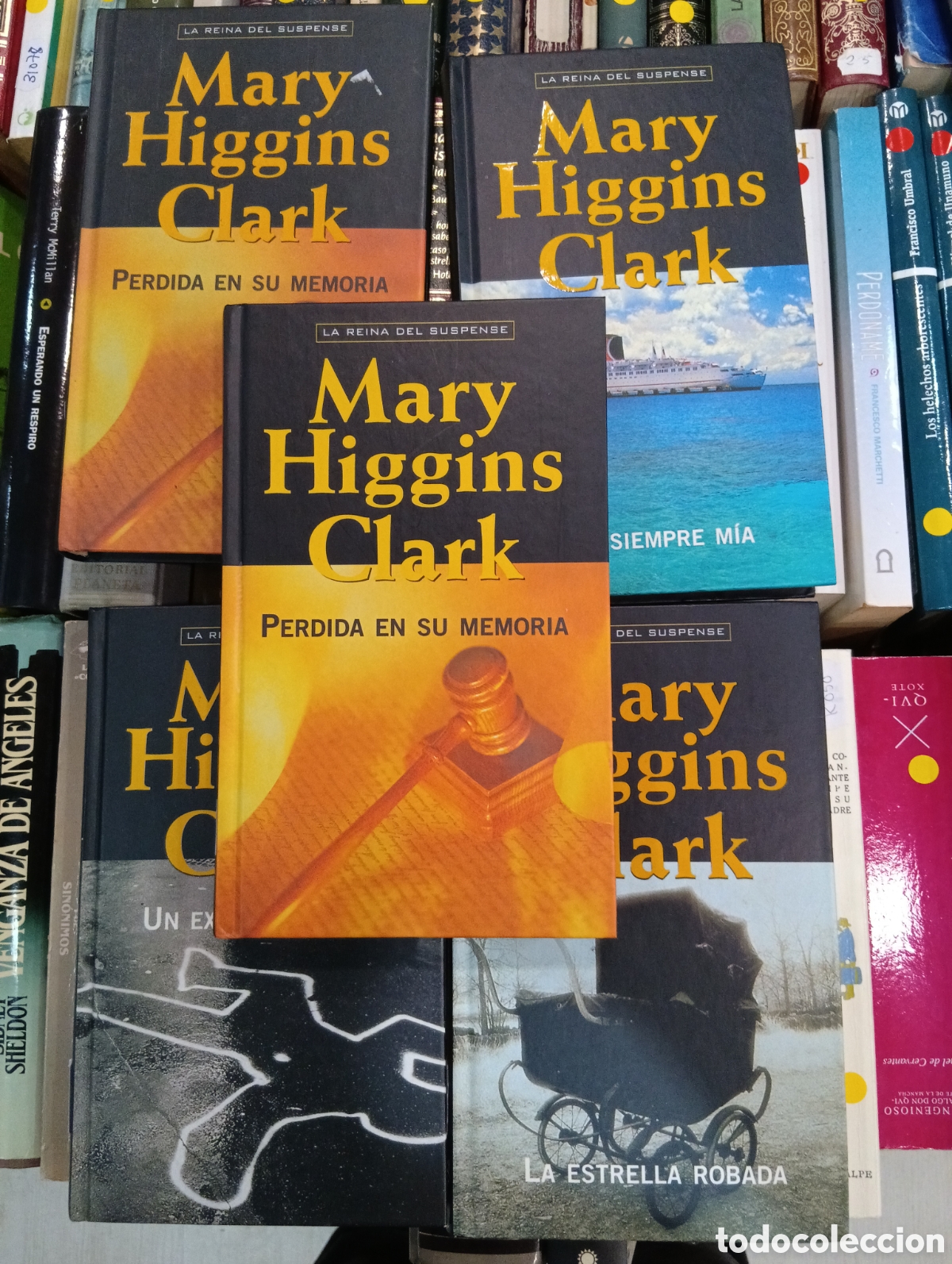 Libros de segunda mano: Lote de 5 novelas de Mary Higgins Clark, la reina del suspense
