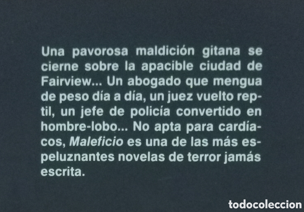 Libros de segunda mano: MALEFICIO - STEPHEN KING - CIRCULO - Foto 3