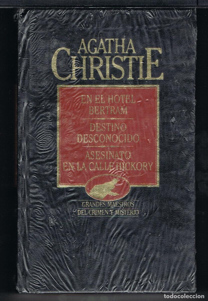Libros de segunda mano: AGATHA CHRISTIE OBRAS COMPLETAS TOMO XV (EN EL HOTEL BERTRAM, DESTINO DESCONOCIDO, ASESINATO EN LA