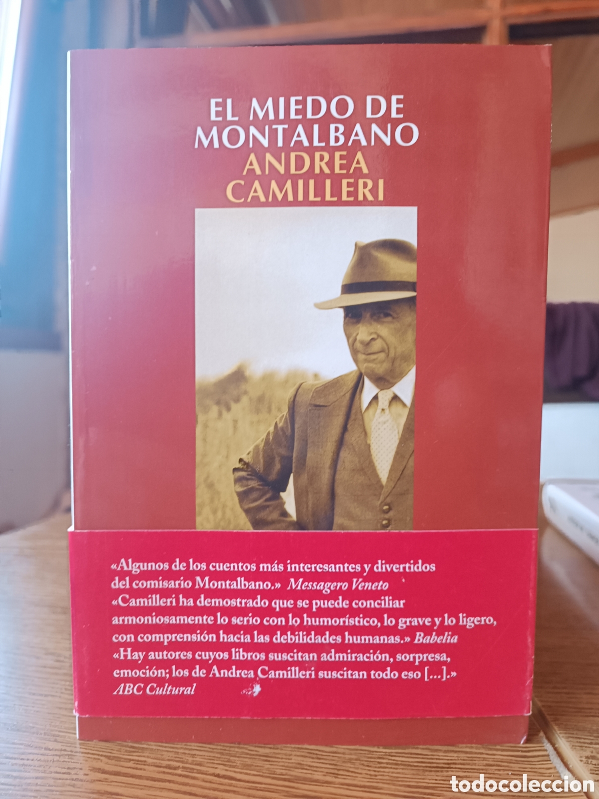 Libros de segunda mano: El miedo de Montalb&aacute;no Andrea Camilleri salamandra primera edici&oacute;n 2004