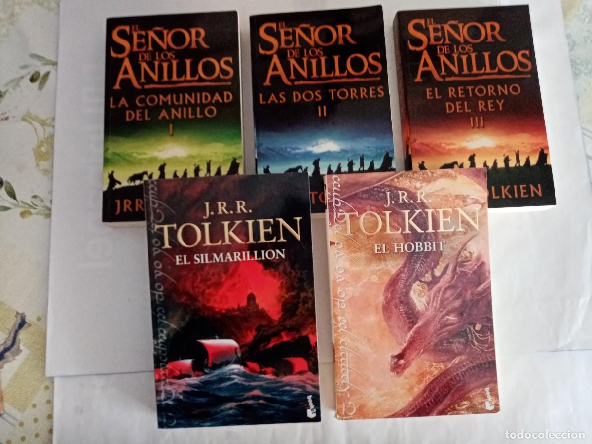 Libros de segunda mano: EL SE&Ntilde;OR DE LOS ANILLOS ( 3 VOL.) / EL HOBBIT + EL SILMARILLION. J R R Tolkien ( MINOTAURO )