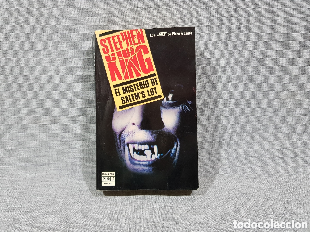 Libros de segunda mano: STEPHEN KING EL MISTERIO DE SALEM'S LOT. LOS JET DE PLAZA & JAN&Eacute;S 7.&ordf; EDICI&Oacute;N SEPTIEMBRE 1990