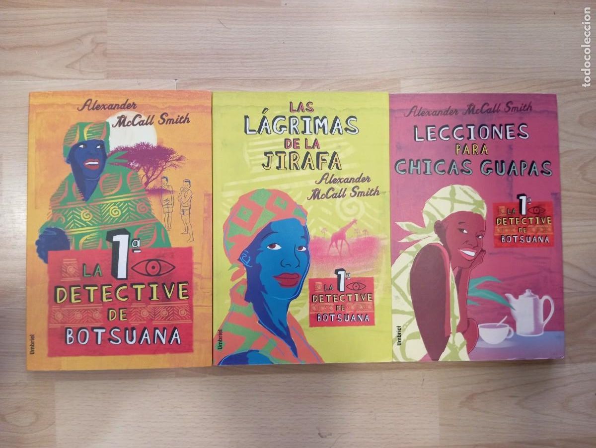 Libros de segunda mano: '3 primeros vol&uacute;menes de la saga La primera detective de Botsuana'. Alexander McCall Smith.