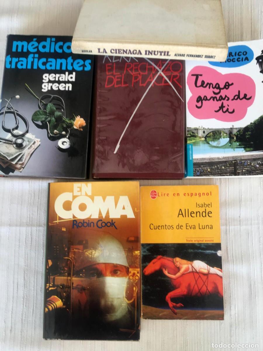 Libros de segunda mano: Lote de 6 libros variados (Novela, Thriller, Rom&aacute;ntica)