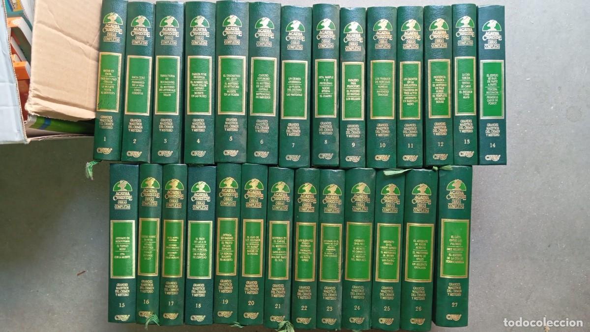 Libros de segunda mano: Obras Completas (Colecci&oacute;n de 27 Tomos) / Agatha Christie / Ediciones Orbis, 1987-1988