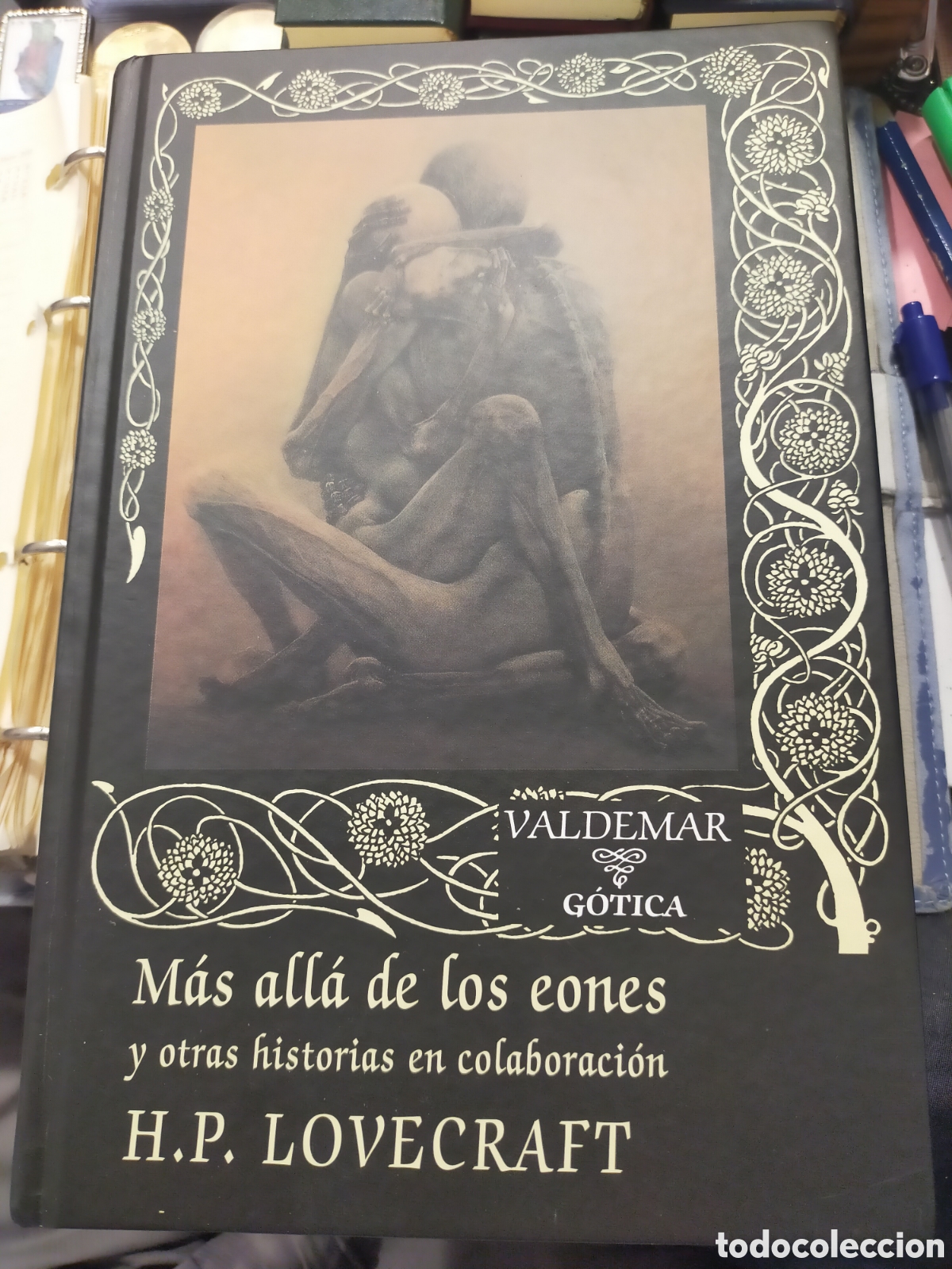 Libros de segunda mano: MAS ALL&Aacute; DE LOS EONES Y otras historias en colaboraci&oacute;n LOVECRAFT VALDEMAR COMO NUEVO