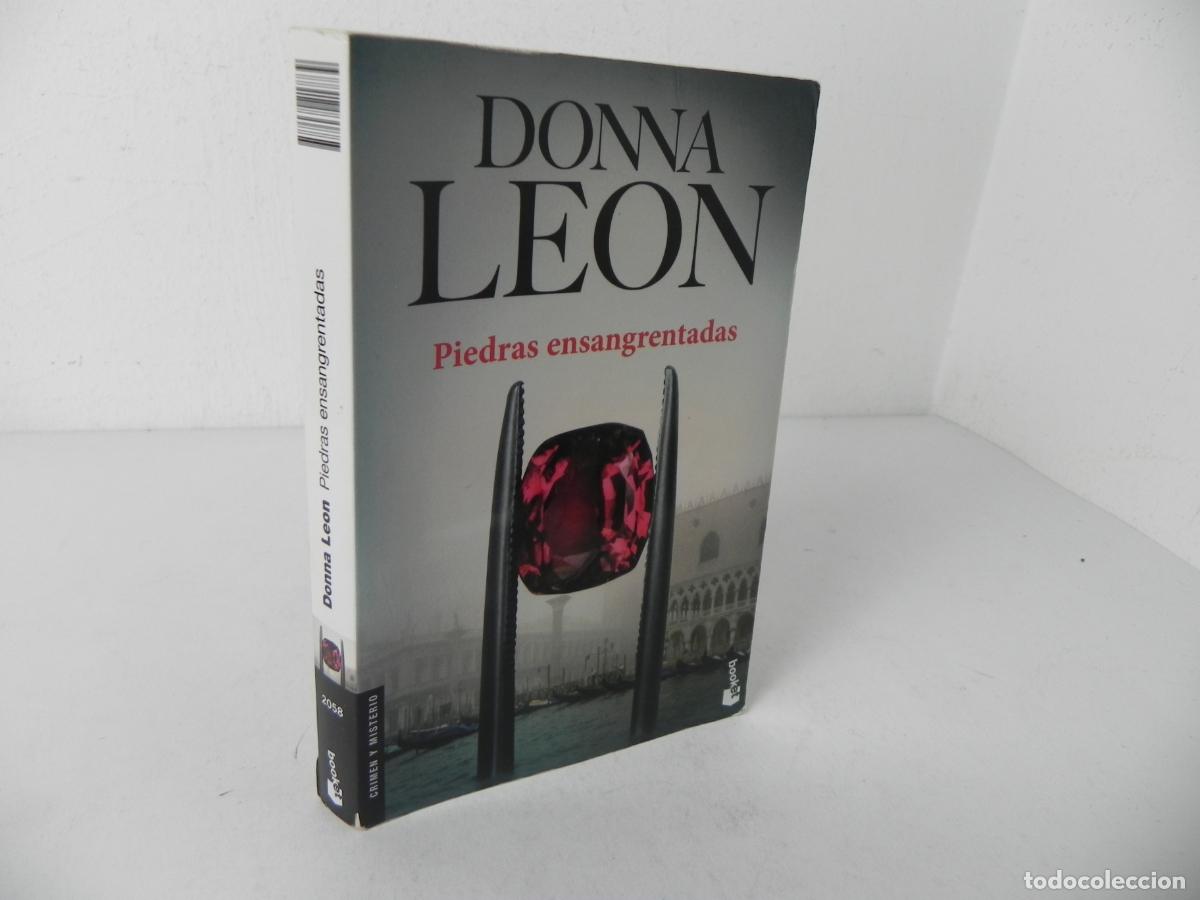 Libros de segunda mano: PIEDRAS ENSANGRENTADAS (DONNA LEON) BOOKET/SEIX BARRAL-2014