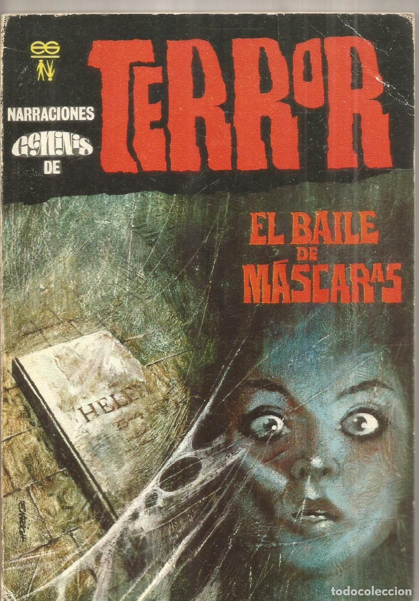 Libros de segunda mano: EL BAILE DE MASCARAS. NARRACIONES GEMINIS DE TERROR N&ordm; 20