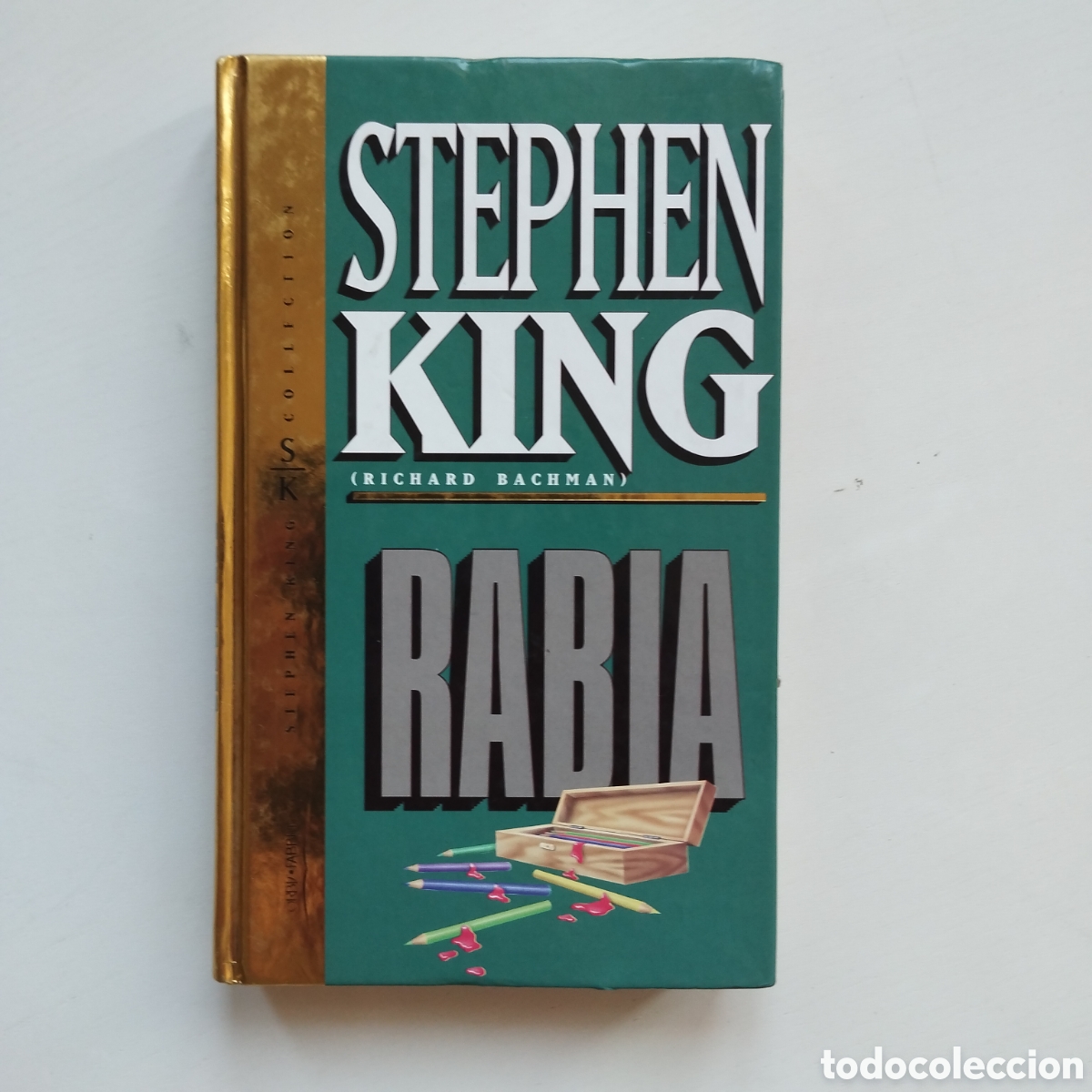 Libros de segunda mano: STEPHEN KING RABIA ORBIS FABBRI TAPA DURA