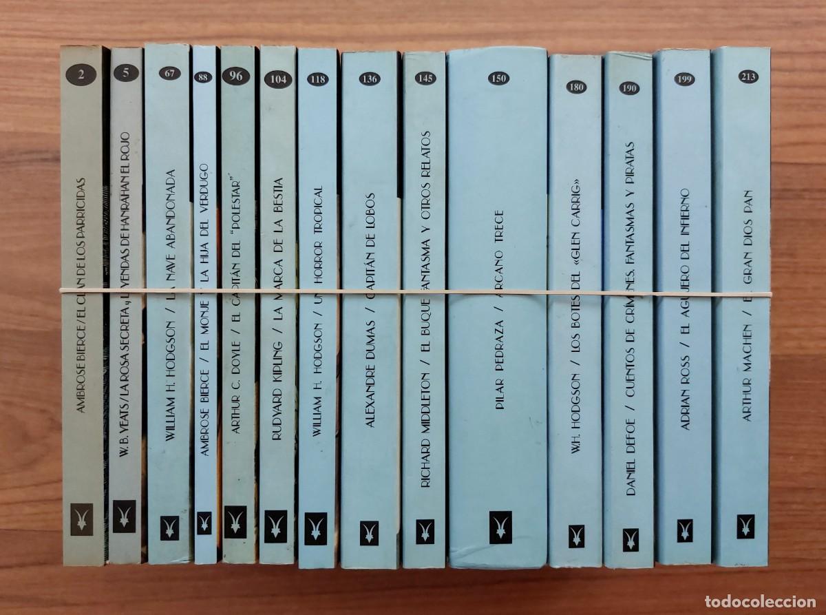 Libros de segunda mano: VALDEMAR (EL CLUB DIOGENES) - LOTE 14 LIBROS TERROR (EXCELENTE ESTADO)
