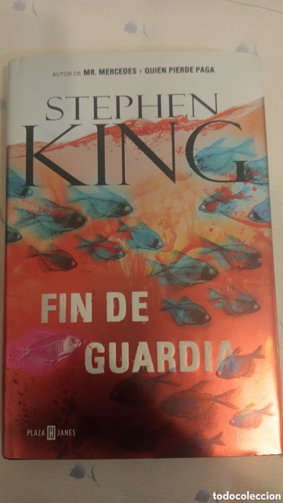 Libros de segunda mano: Fin de guardia. Stephen King. PRIMERA EDICI&Oacute;N