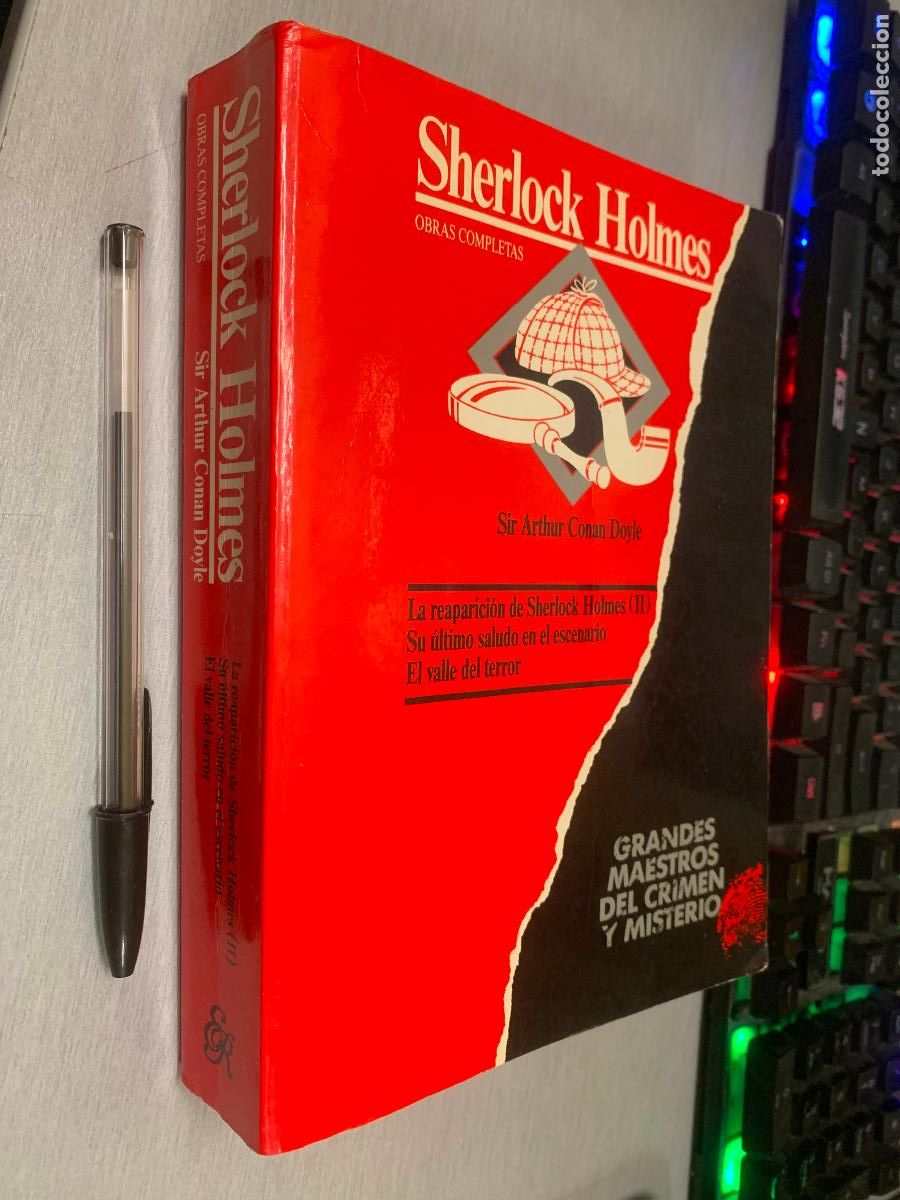 Libros de segunda mano: SHERLOCK HOLMES OBRAS COMPLETAS / SIR ARTHUR CONAN DOYLE / GRANDES MAESTROS CRIMEN Y MISTERIO - 1992
