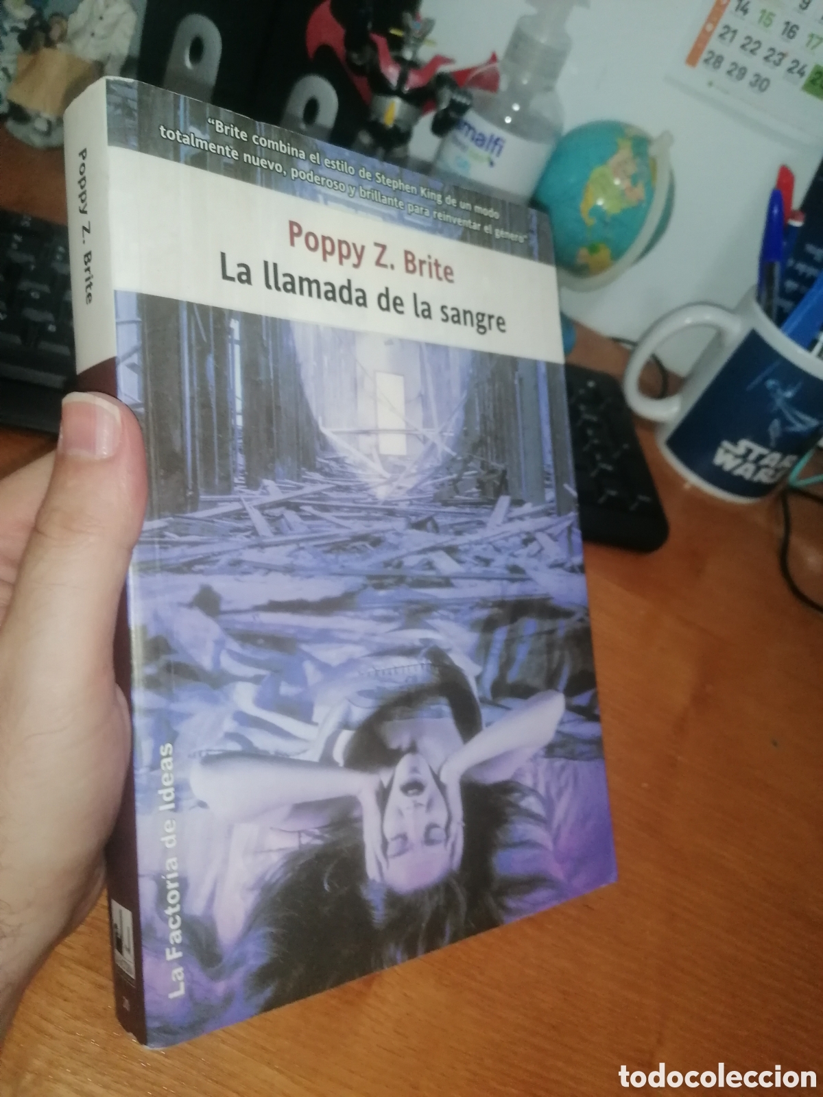 Libros de segunda mano: Libro: LA LLAMADA DE LA SANGRE - Poppy Z. Brite
