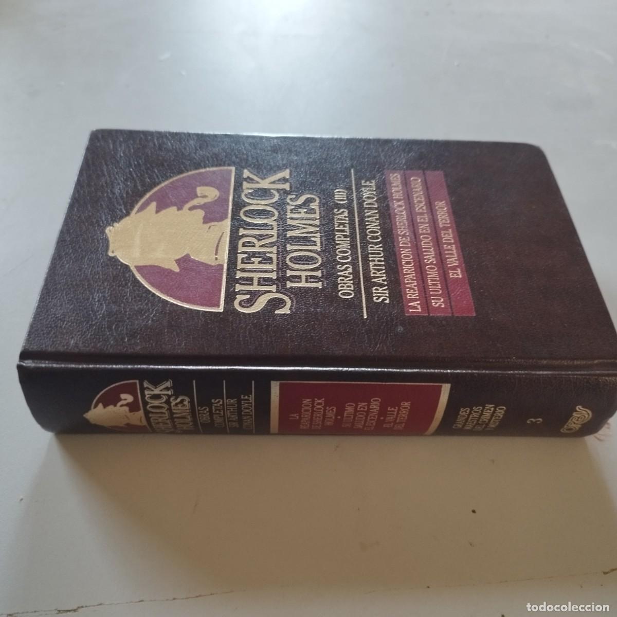 Libros de segunda mano: OBRAS COMPLETAS III SHERLOCK HOLMES / ARTHUR CONAN DOYLE / GRAVOL 79 / ORBIS
