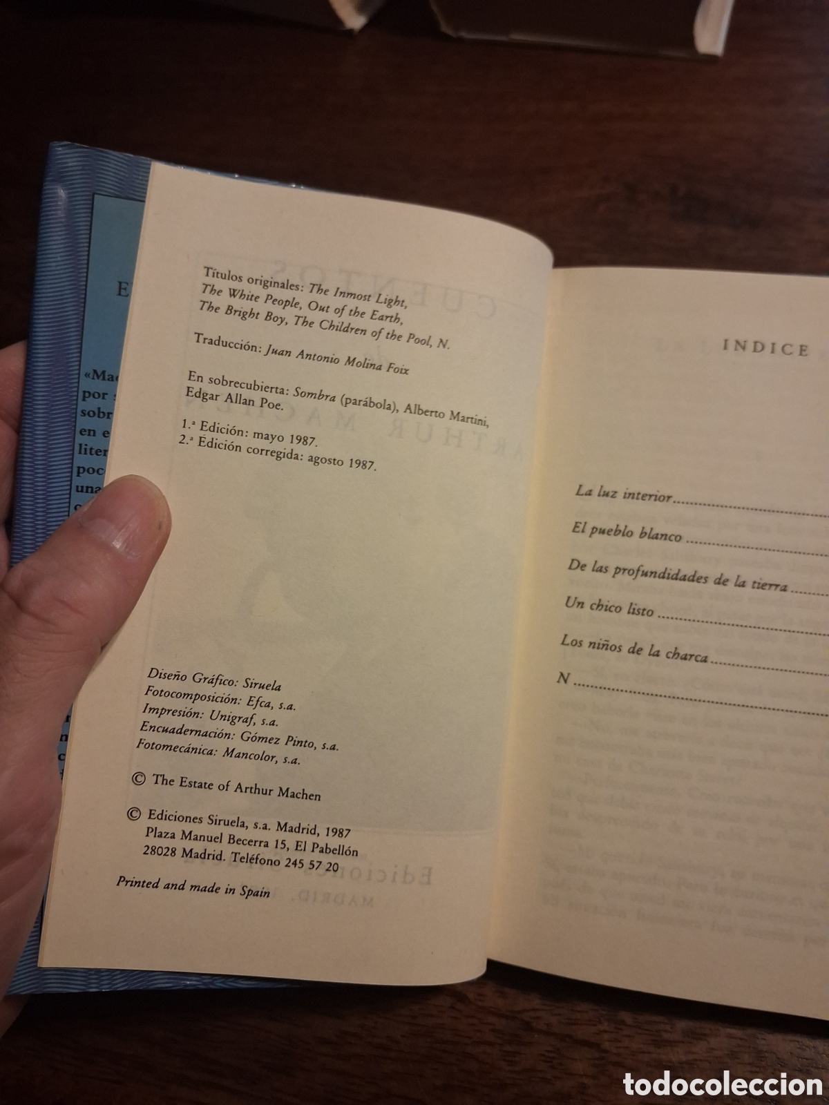 Libros de segunda mano: Cuentos, Arthur Machen - Foto 3