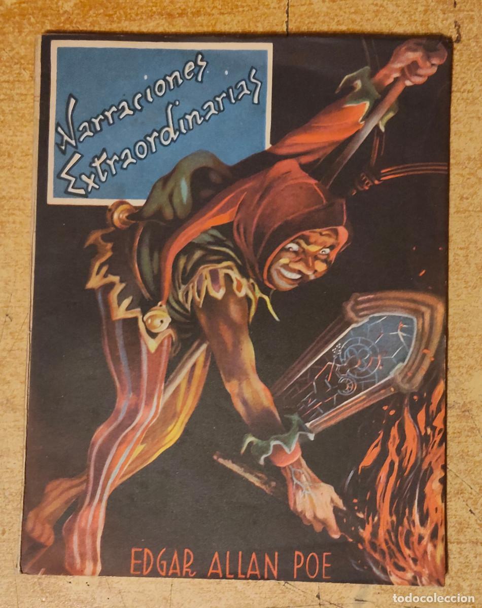 Libros de segunda mano: NARRACIONES EXTRAORDINARIAS - EDGAR ALLAN POE - 1944 EDITORIAL REGUERA - COLECCION OASIS N&ordm; 11