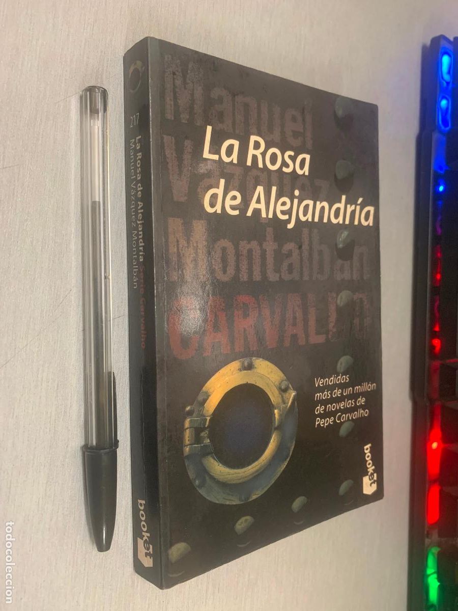 Libros de segunda mano: LA ROSA DE ALEJANDR&Iacute;A / MANUEL V&Aacute;ZQUEZ MONTALB&Aacute;N / PLANETA BOOKET 1997