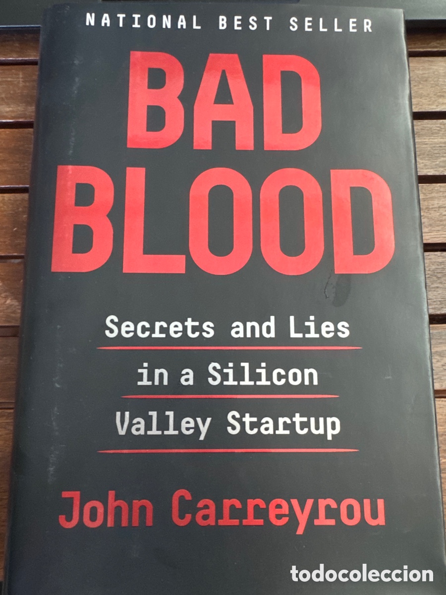 Libros de segunda mano: Bad blood John Carreyrou Alfred A. Knopf October 2018 ingl&eacute;s