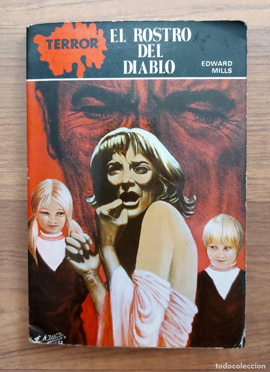 Libros de segunda mano: SELECCION TERROR EDICIONES RO N&ordm; 8-EL ROSTRO DEL DIABLO (EDWARD MILLS) NOVELAS-BOLSILIBROS-PULP