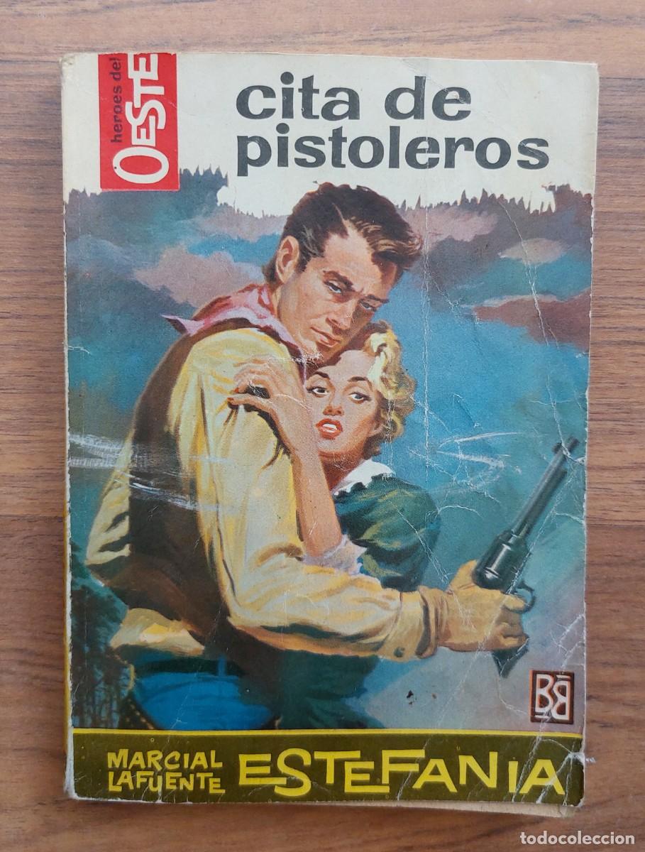 Libros de segunda mano: COLECCION HEROES DEL OESTE N&ordm; 228-CITA DE PISTOLEROS (M.L.ESTEFANIA) NOVELAS-BOLSILIBROS-PULP