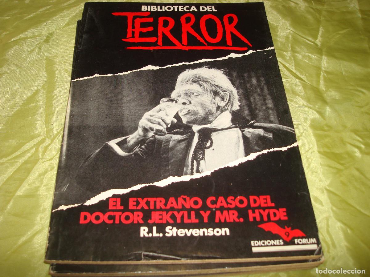 Libros de segunda mano: BIBLIOTECA DEL TERROR : EL EXTRA&Ntilde;O CASO DEL DR. JEKYLL Y MR. HYDE. R.L. STEVENSON. EDICONES FORUM
