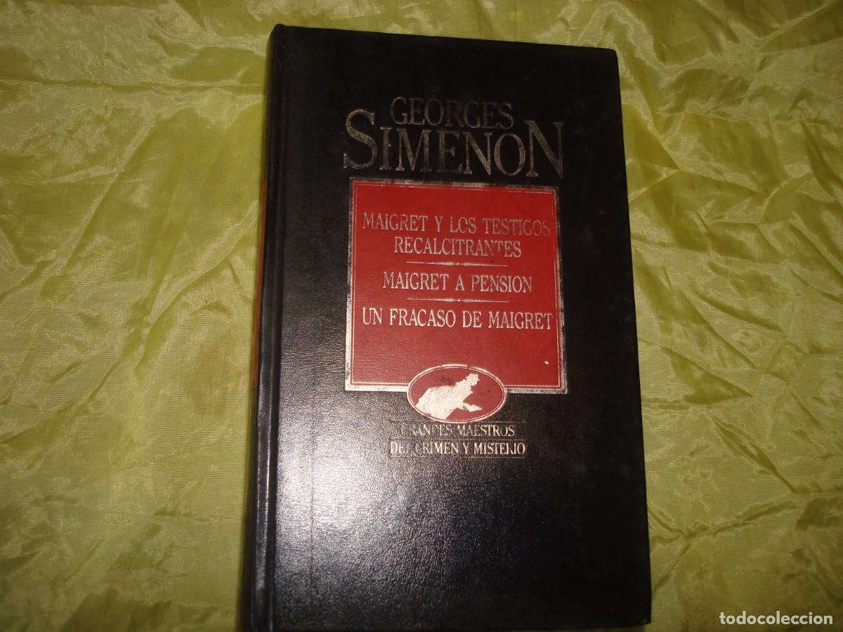 Libros de segunda mano: GEORGES SIMENON. OBRAS COMPLETAS. VOL. III. ORBIS.
