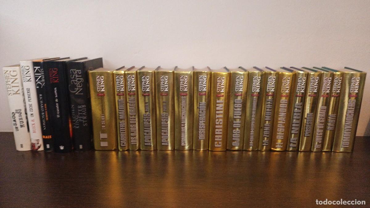 Libros de segunda mano: Lote 23 libros Stephen King - Colecci&oacute;n Dorada Orbis + Tapa dura