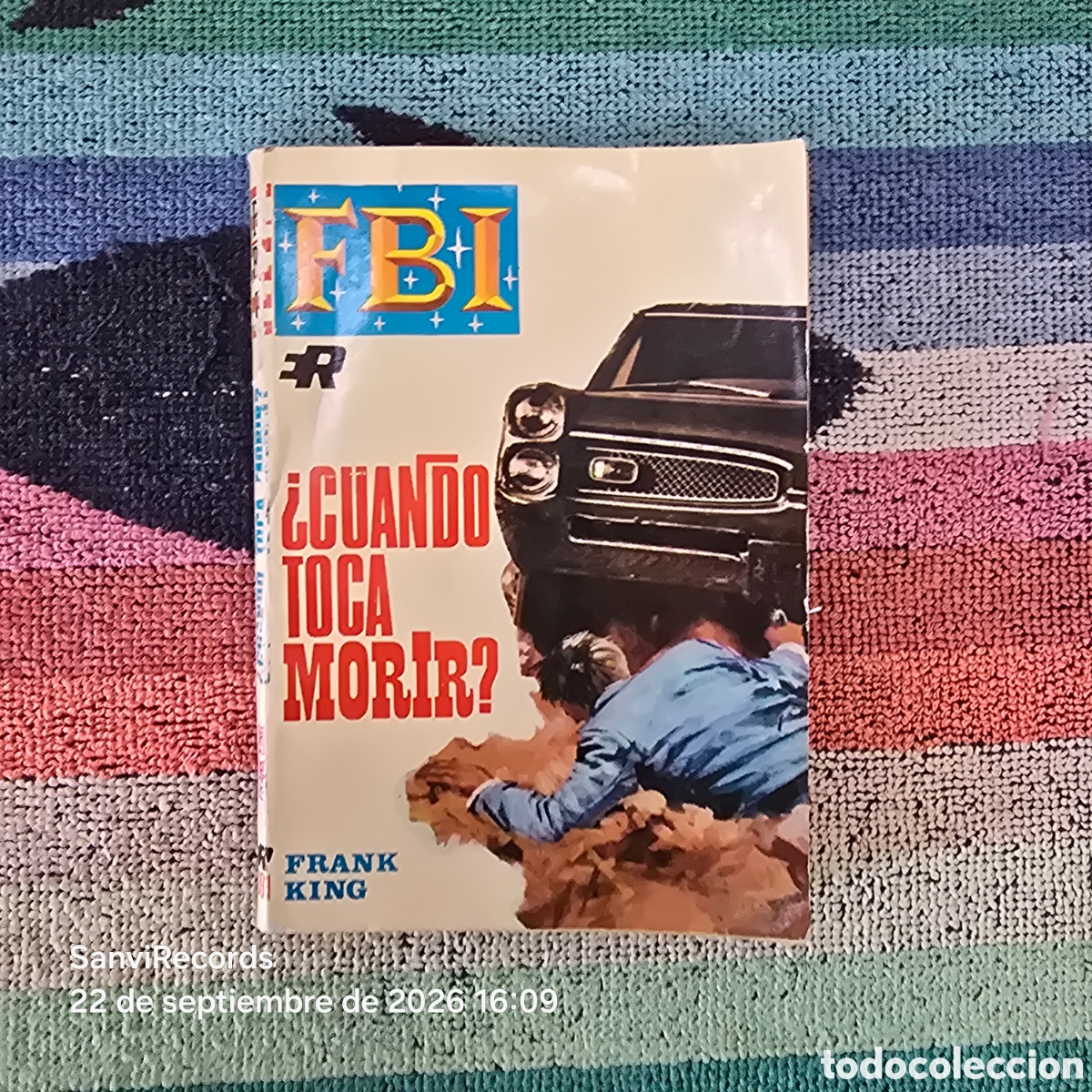 Libros de segunda mano: FBI 1091: &iquest;CUANDO TOCA MORIR? (FRANK KING) (ROLLAN)