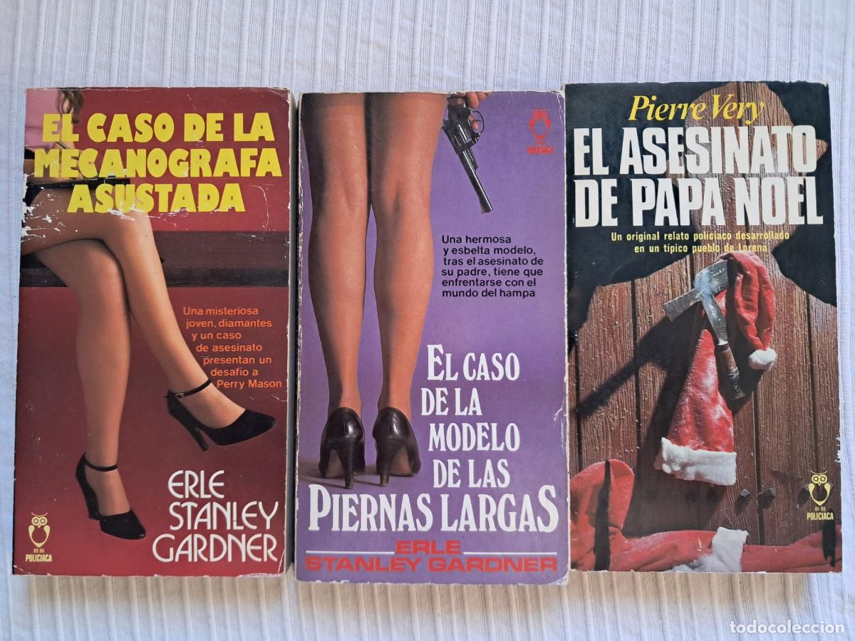 Libros de segunda mano: Lote 3 novelas polic&iacute;acas varios autores