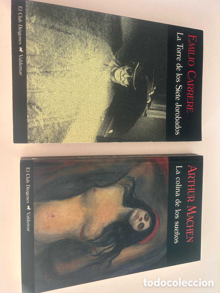 Libros de segunda mano: LOTE VALDEMAR CLUB DI&Oacute;GENES &ndash; ARTHUR MACHEN + EMILIO CARRERE &ndash; 2 LIBROS