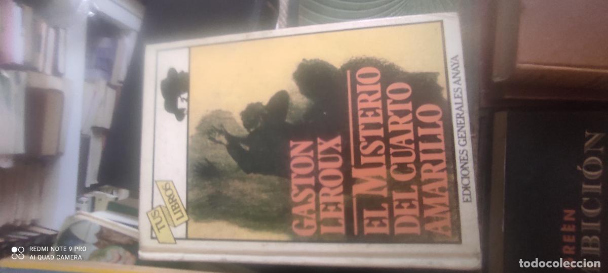 Libros de segunda mano: Leroux El misterio del cuarto amarillo