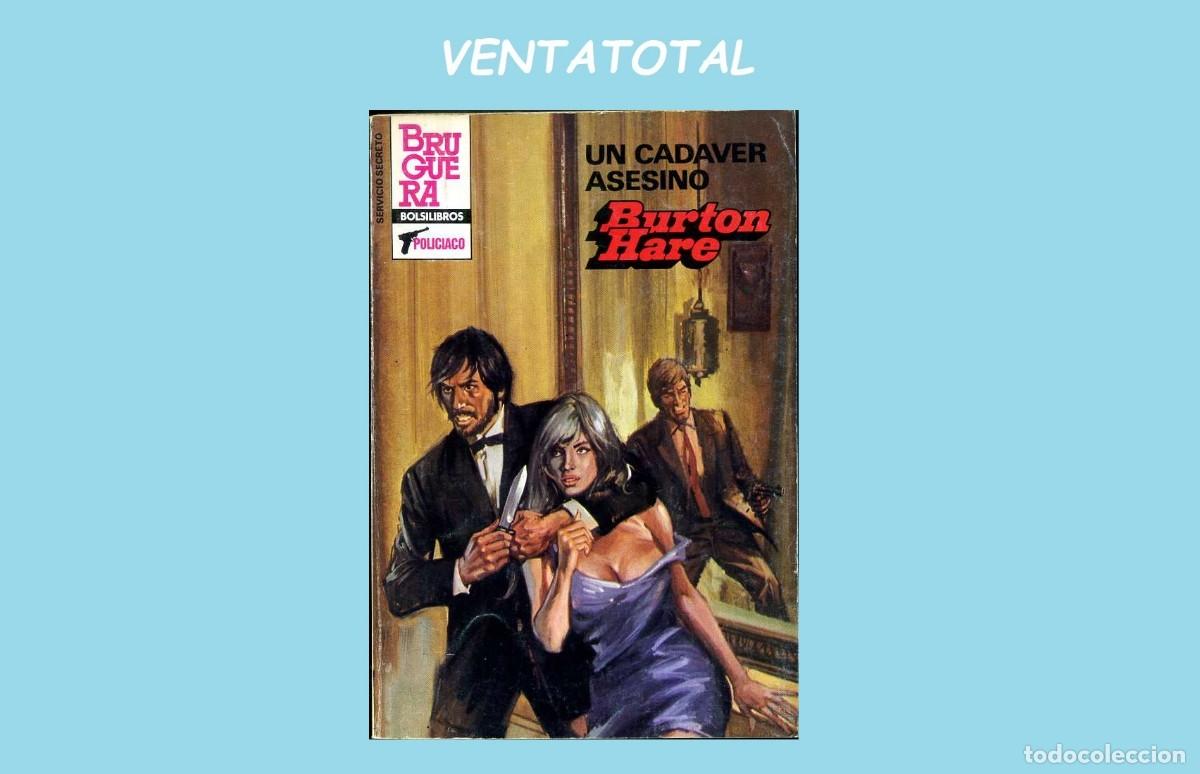 Libros de segunda mano: A&Ntilde;O 1984 MINI LIBRO ANTIGUO POLICIACO UN CADAVER ASESINO MIDE 15X 11 CM 93 PAGINAS
