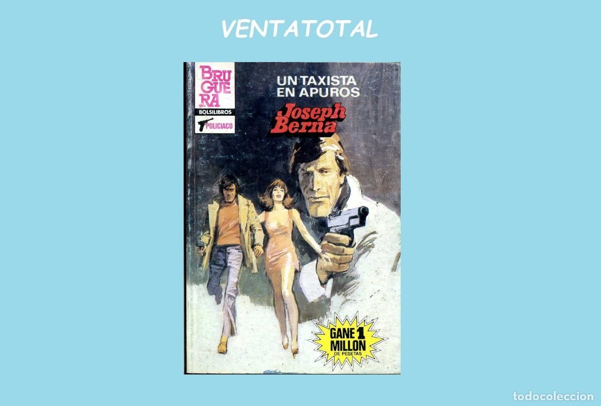 Libros de segunda mano: A&Ntilde;O 1984 MINI LIBRO ANTIGUO POLICIACO UN TAXISTA EN APUROS MIDE 15X11 CM 93 PAGINAS