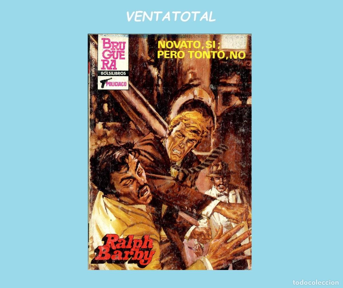Libros de segunda mano: A&Ntilde;O 1982 MINI LIBRO ANTIGUO POLICIACO NOVATO,SI, PERO TONTO NO MIDE 15X11 CM 93 PAGINAS