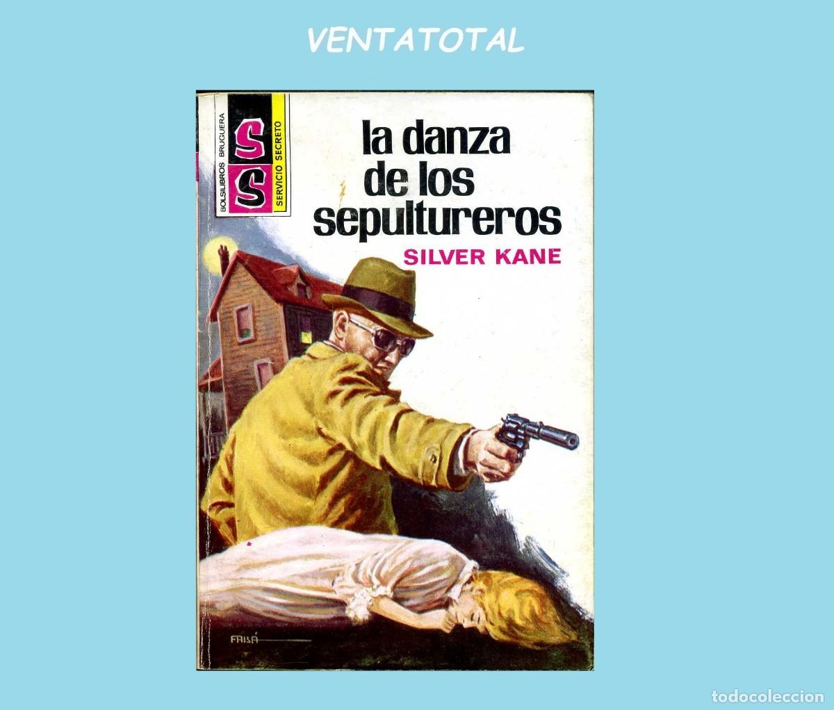 Libros de segunda mano: A&Ntilde;O 1976 MINI LIBRO ANTIGUO POLICIACO LA DANZA DE LOS SEPULTUREROS MIDE 15X11 CM 95 PAGINAS