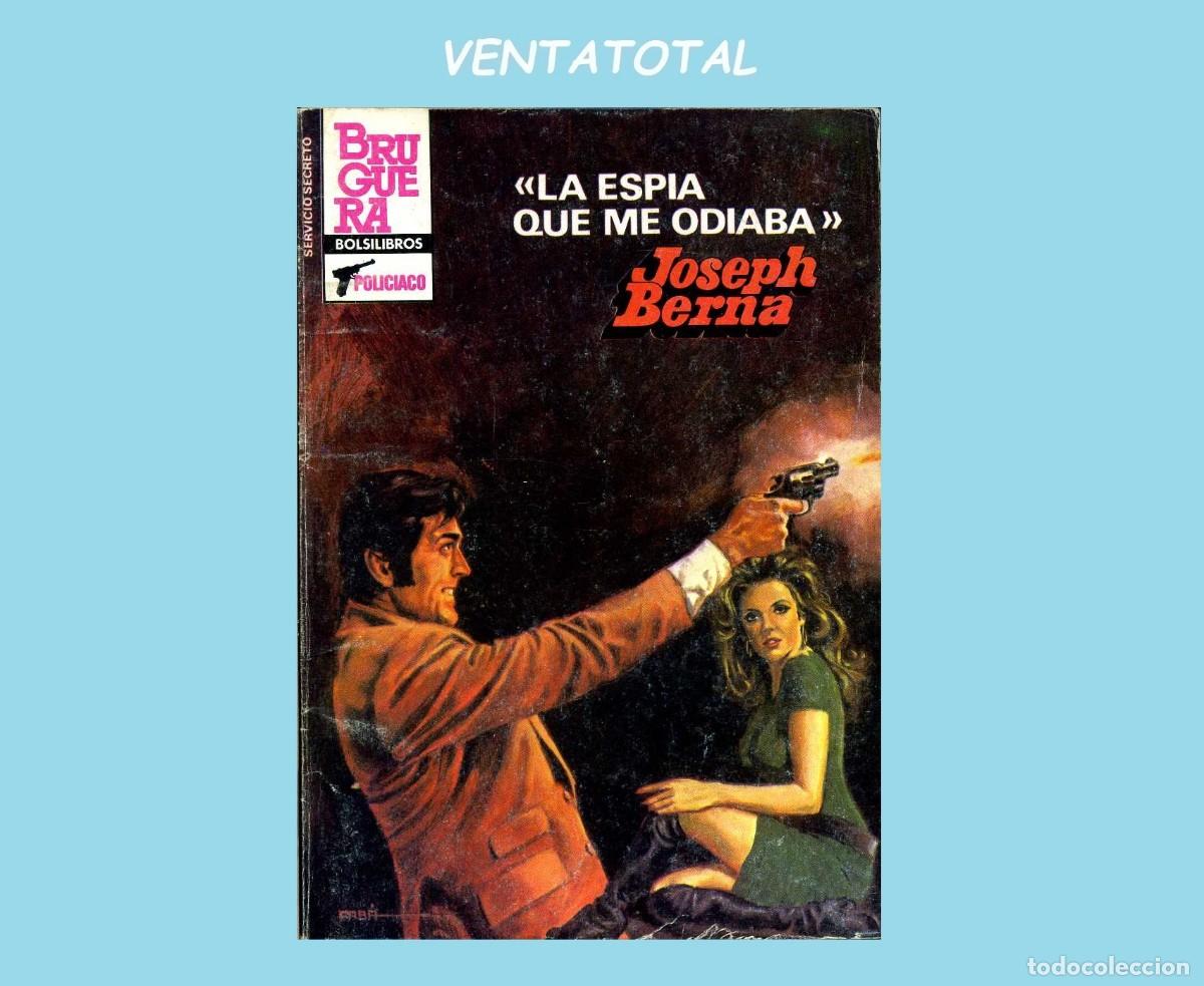 Libros de segunda mano: A&Ntilde;O 1984 MINI LIBRO ANTIGUO POLICIACO LA ESPIA QUE ME ODIABA MIDE 15X11 CM 93 PAGINAS