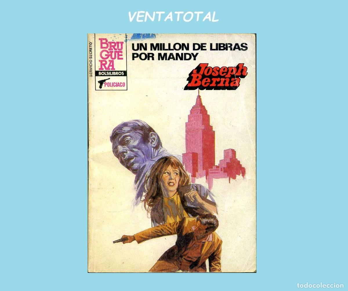 Libros de segunda mano: A&Ntilde;O 1984 MINI LIBRO ANTIGUO POLICIACO UN MILLON DE LIBRAS POR MANDY MIDE 15X11 CM 93 PAGINAS