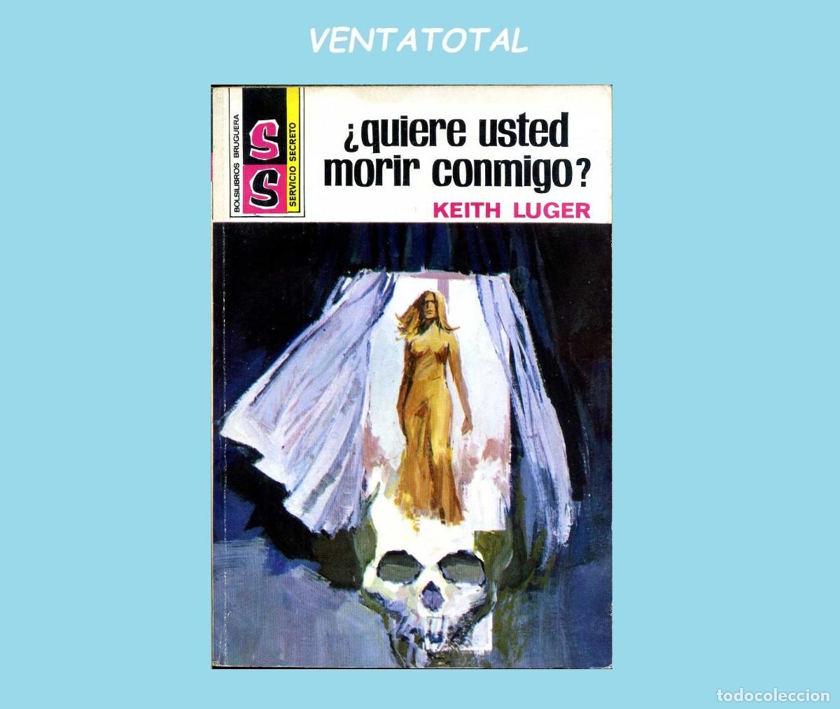 Libros de segunda mano: A&Ntilde;O 1975 MINI LIBRO ANTIGUO POLICIACO &iquest;QUIERE USTED MORIR CONMIGO? MIDE 15X11 CM 95 PAGINAS
