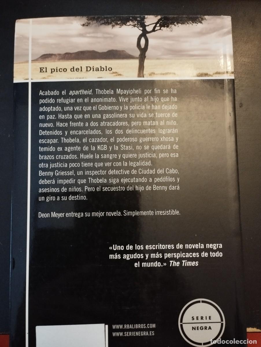 Libros de segunda mano: E PICO DEL DIABLO, D.MEYER (RBA) - Foto 2