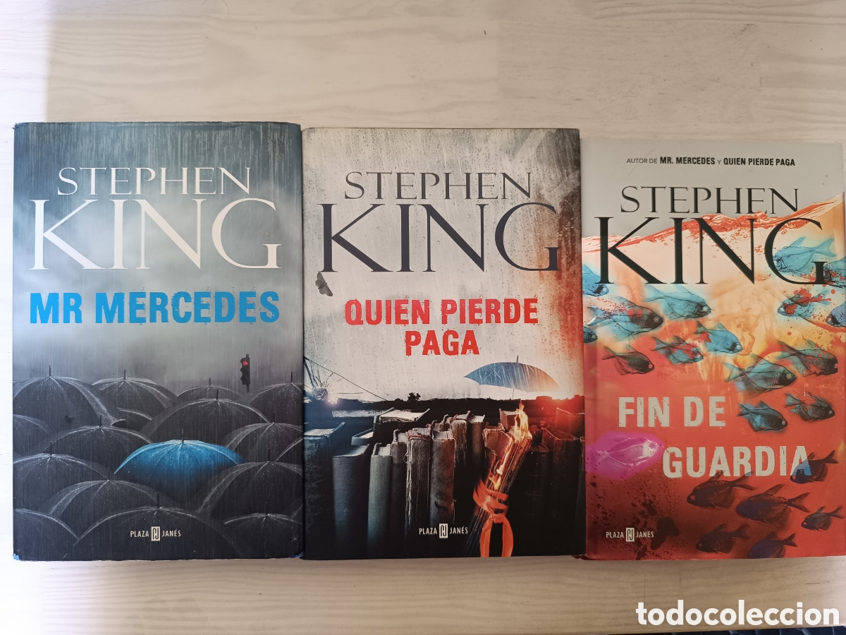 Libros de segunda mano: Stephen King Trilog&iacute;a Mr. Mercedes