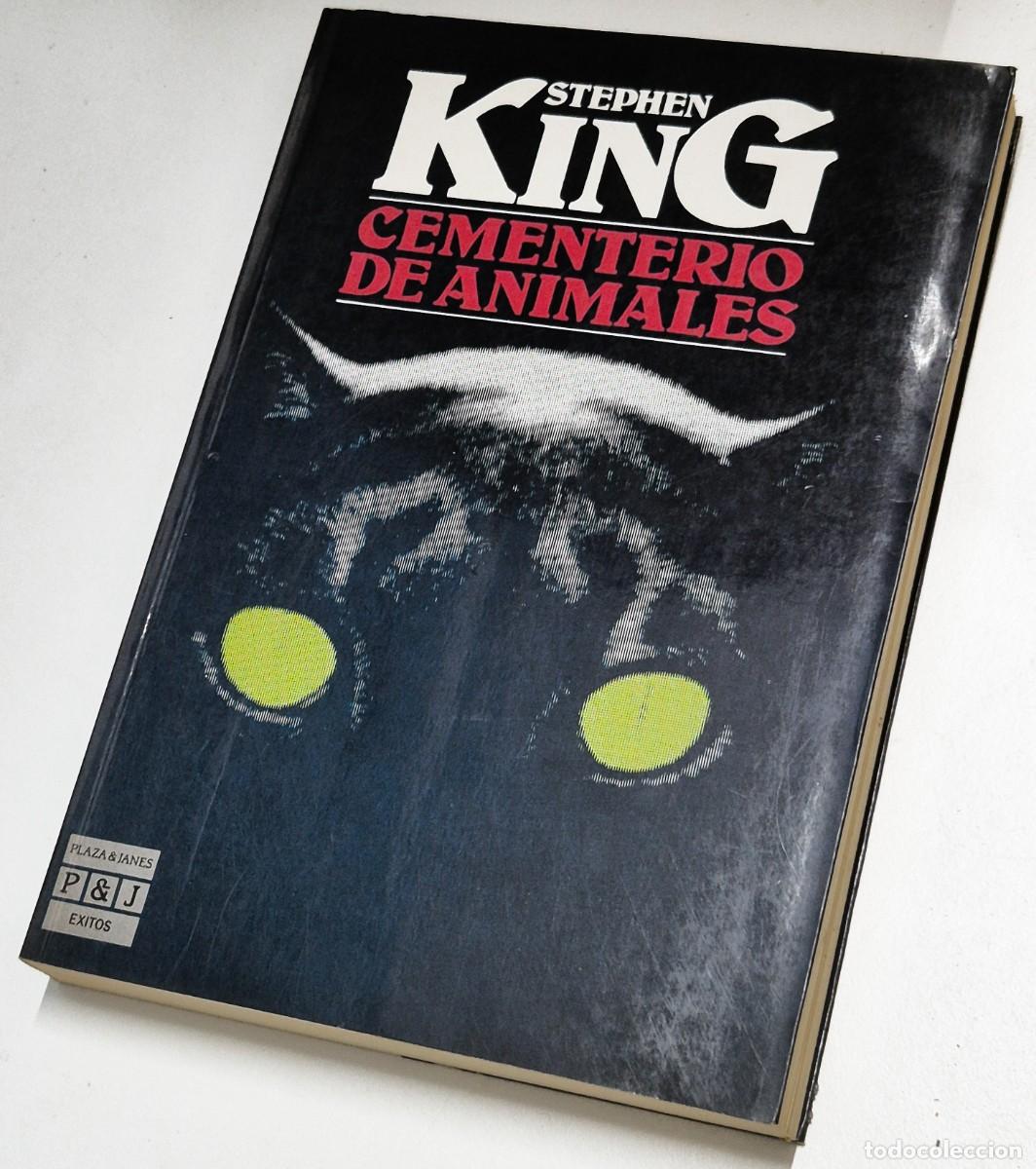 Libros de segunda mano: Cementerio de animales de Stephen King. Editorial Plaza & Jan&eacute;s. Primera edici&oacute;n 1984 en tapa blanda