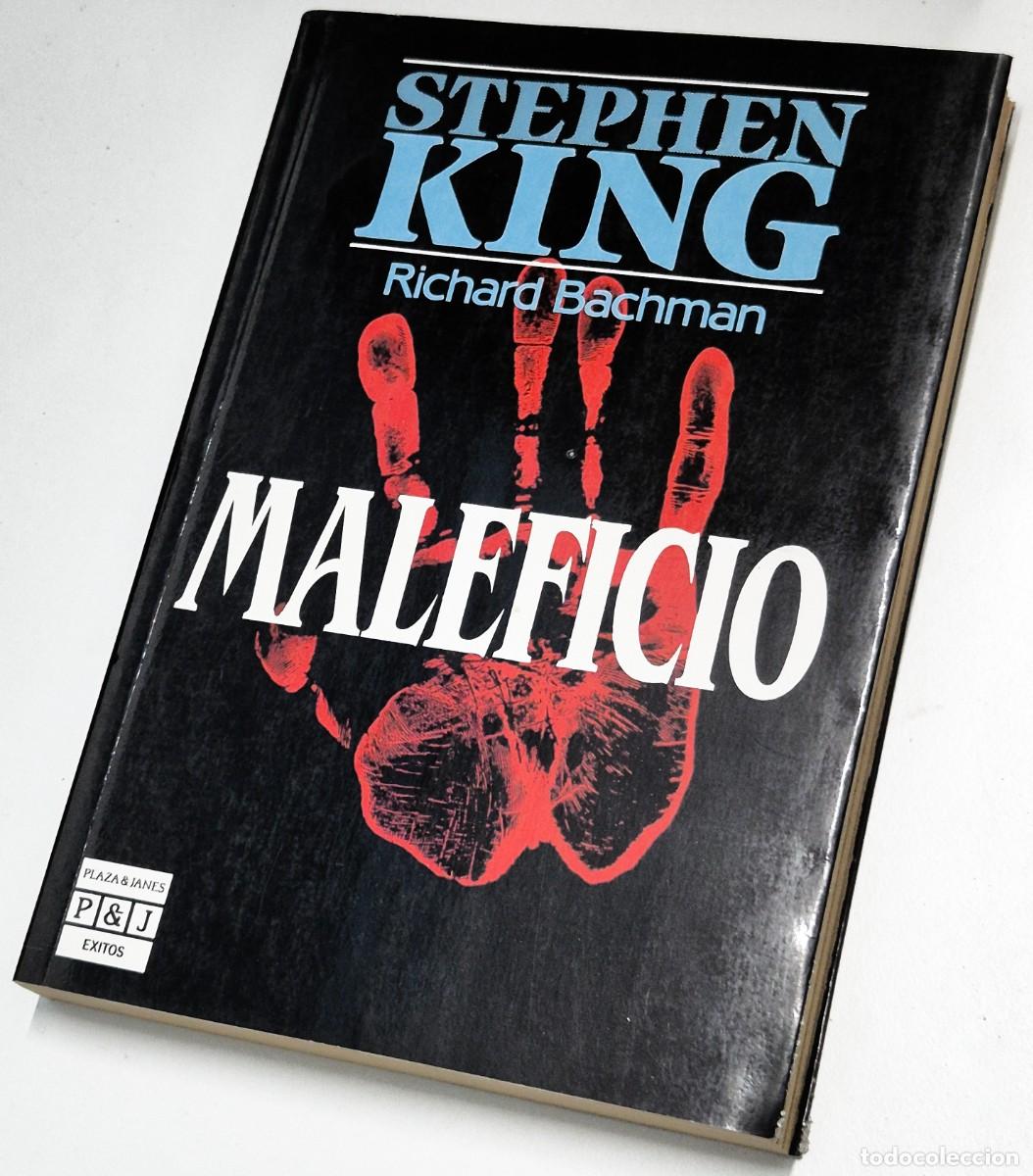 Libros de segunda mano: Maleficio de Stephen King. Editorial Plaza & Jan&eacute;s. Primera edici&oacute;n 1986 en tapa blanda